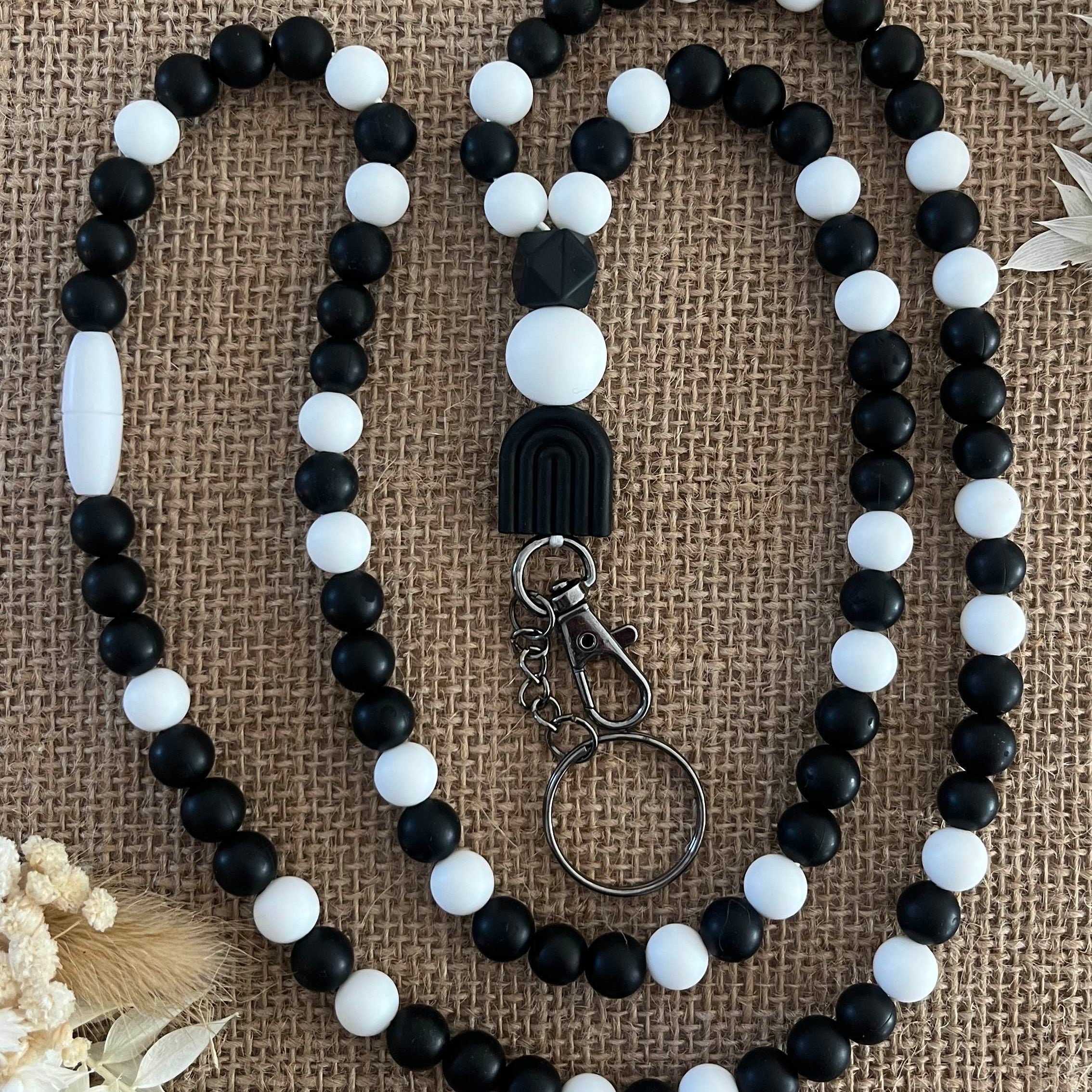 Tour de Cou - Noir et Blanc