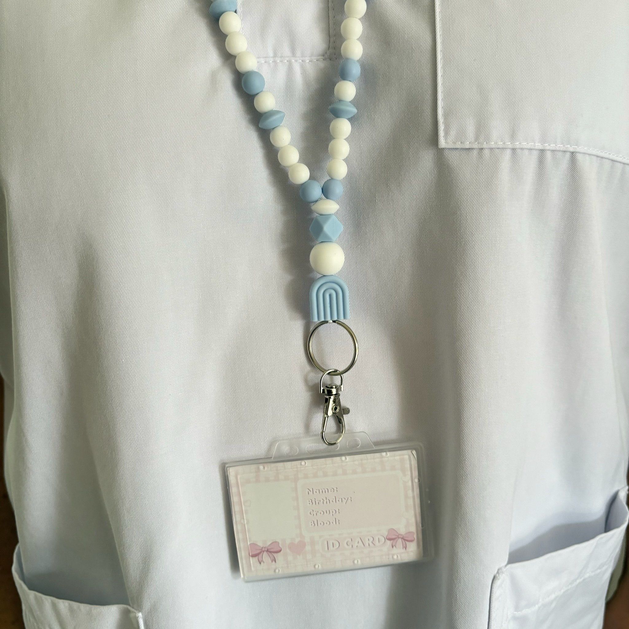 Tour de Cou - Blanc Bleu