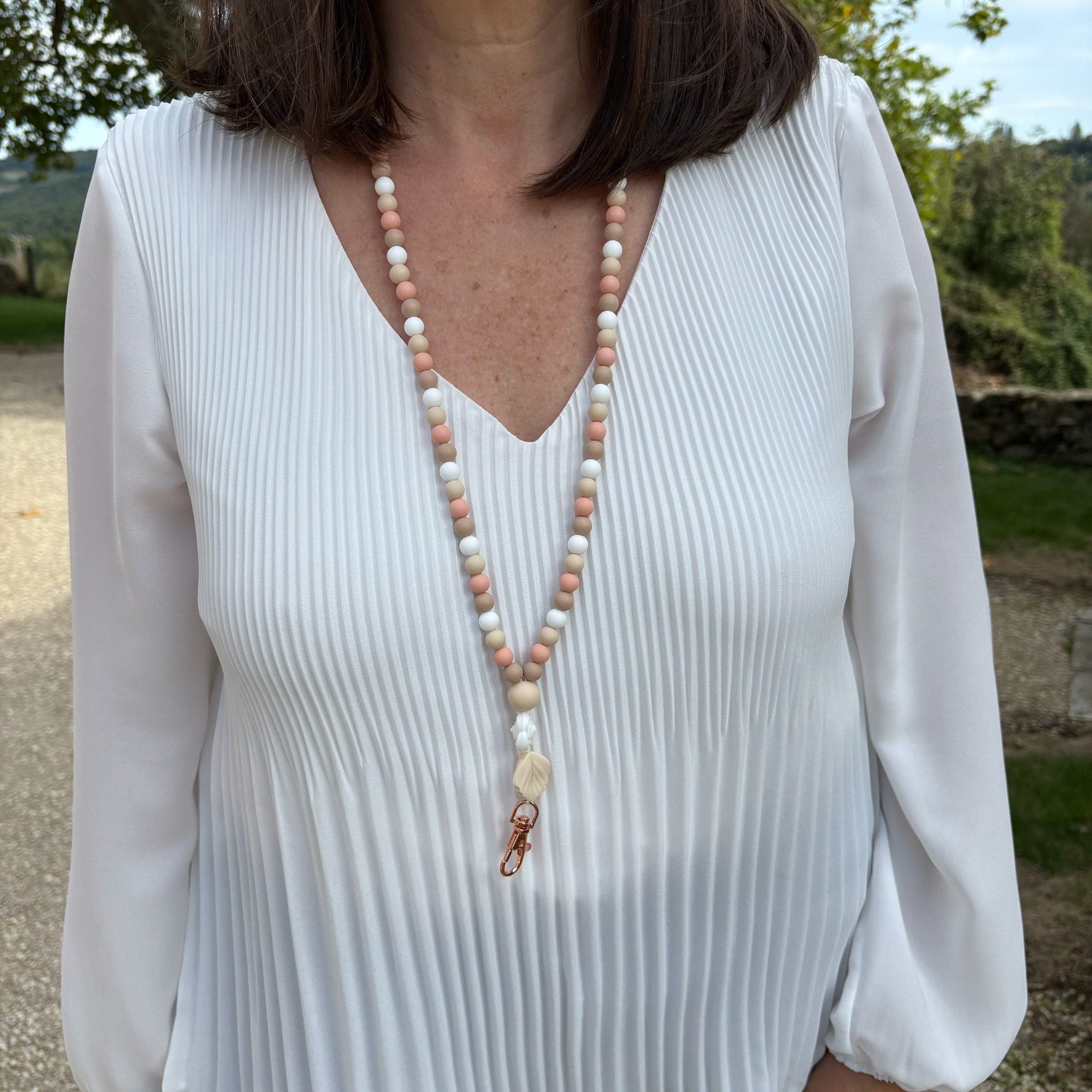 Tour de Cou - Beige Pêche