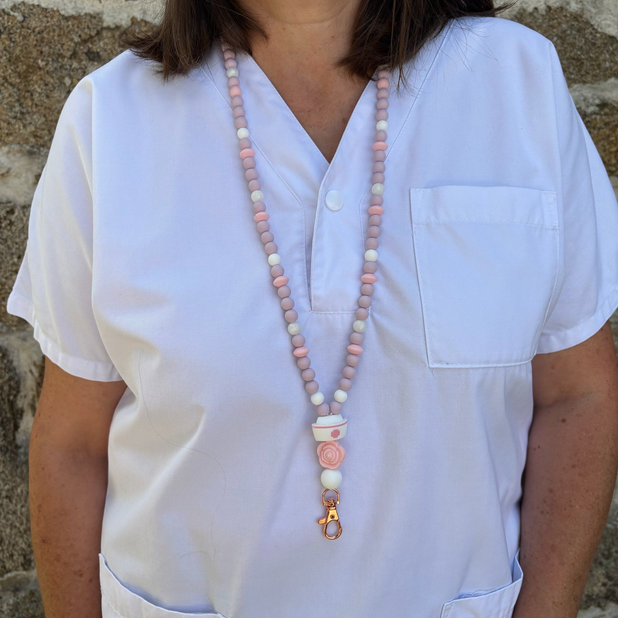 Tour de Cou - Violet Rose