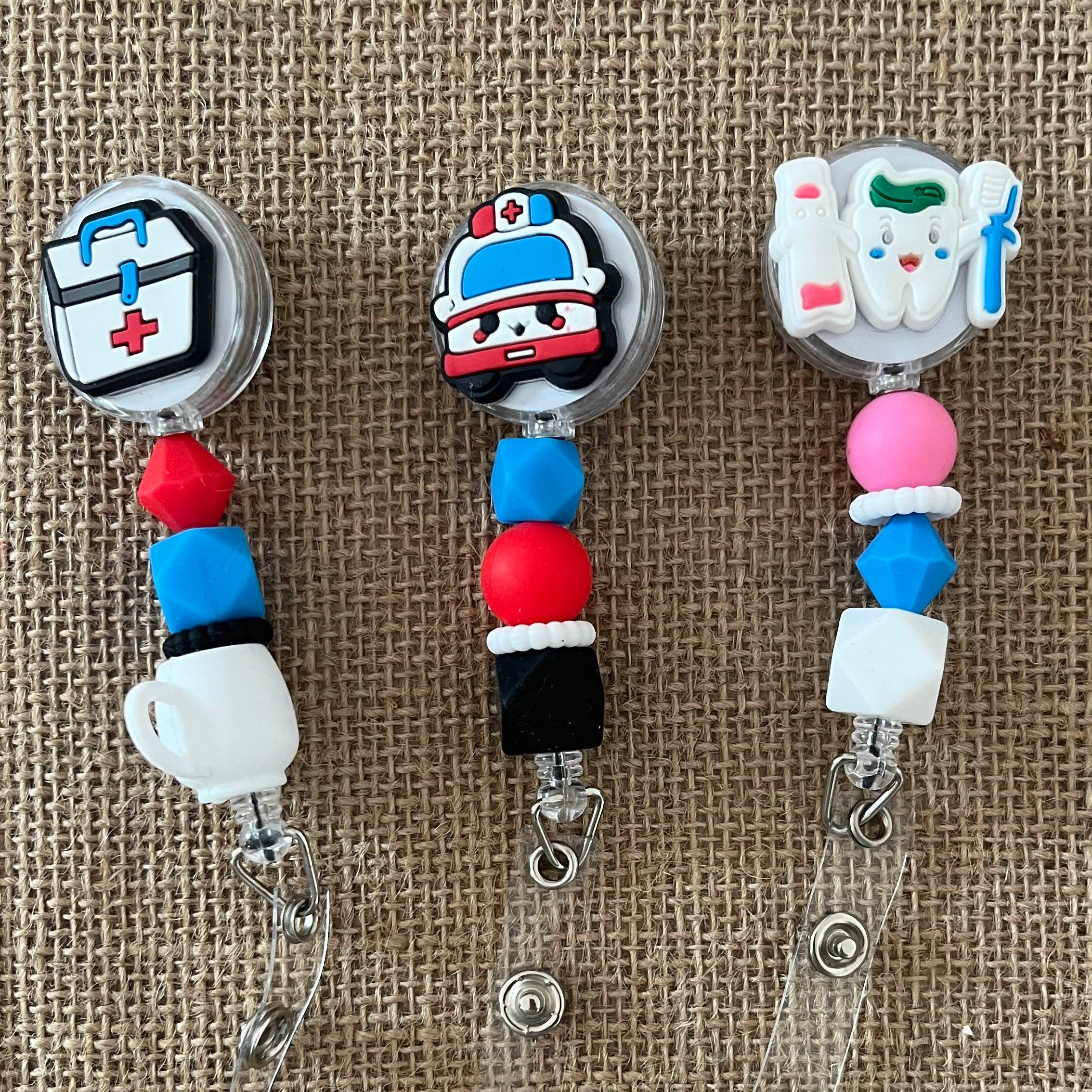 Porte Badge Enrouleur Santé