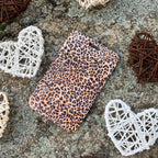 Porte-badge léopard compact – Étui cartes pratique et tendance 