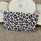 Porte badge léopard compact - Etui cartes pratique et tendance