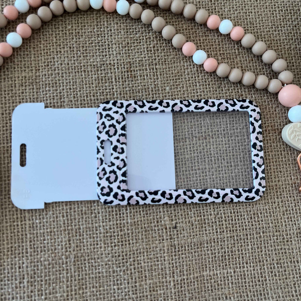 Porte-cartes petit léopard compact – Étui cartes pratique et tendance