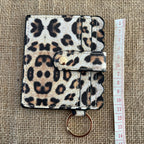 Porte-Cartes Léopard compact mignon Porte-Feuille