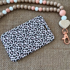 Porte-cartes tendance léopard tigré compact - Etui cartes pratique