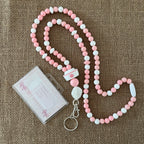 porte badge octobre rose 