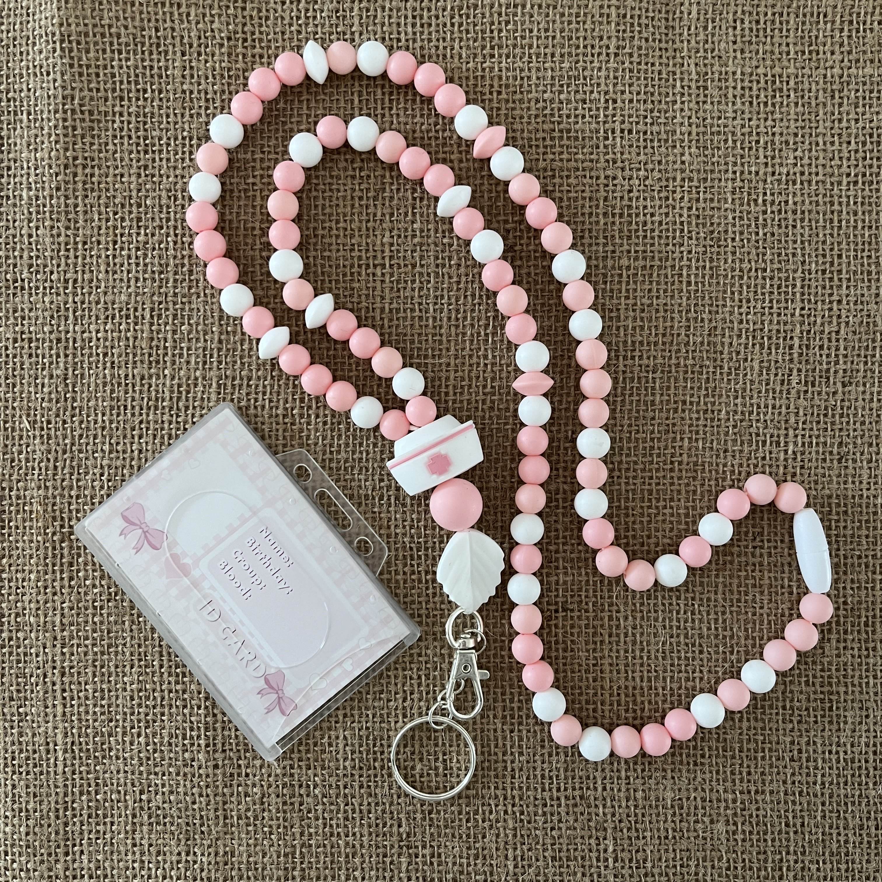 porte badge octobre rose 