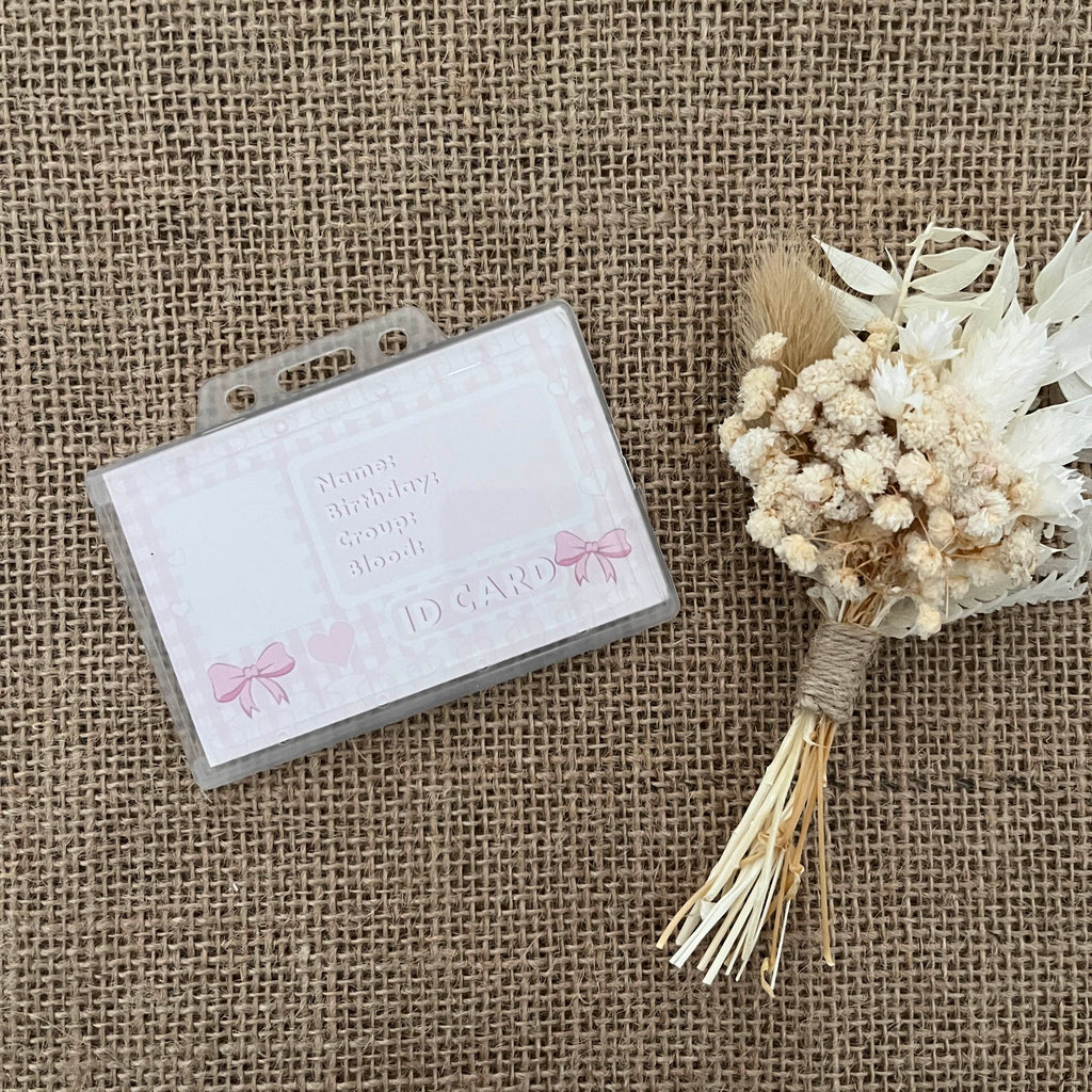 Porte Carte identité plastique Ma boutique
