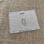 Porte Carte identité rigide transparent Ma boutique