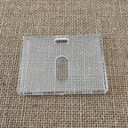 Porte Carte identité rigide transparent Ma boutique